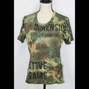X JAGD PRINT T-SHIRT DEMORPHING Round neck T-Shirt